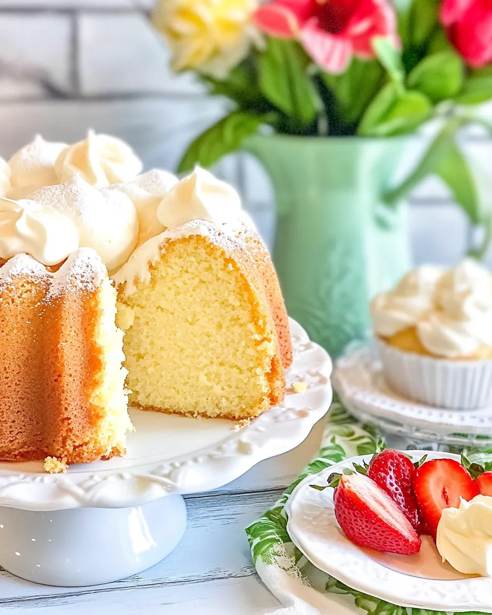 Classic Augusta National Sour Cream Pound Cake image