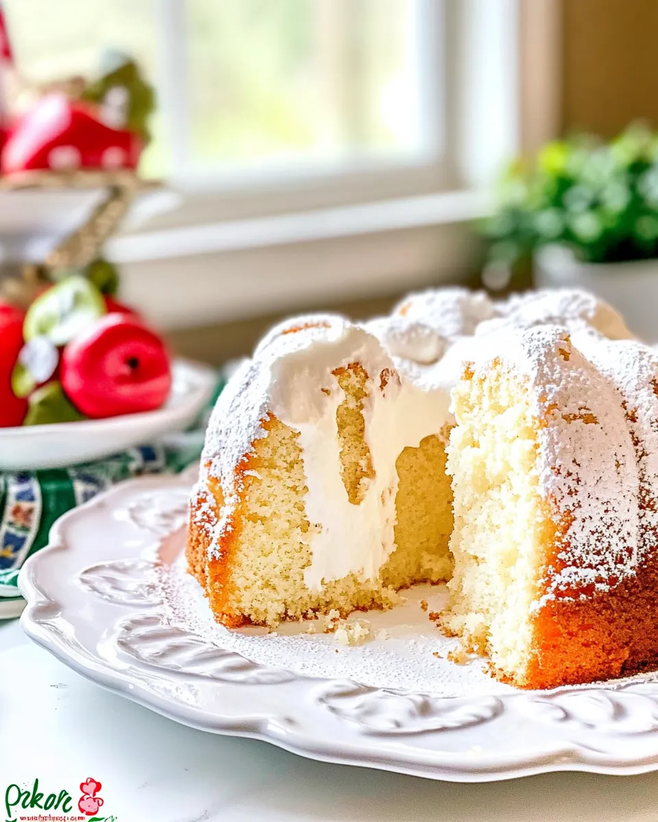 Easy Augusta National Sour Cream Pound Cake recipe photo