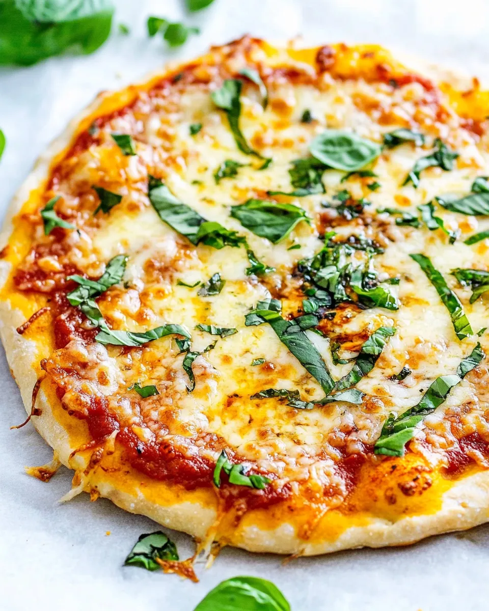 Delicious Awesome Air Fryer Pizza shot