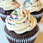 Homemade BEST Chocolate Cupcakes & Buttercream Frosting EVER photo