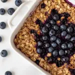Homemade Baked Blueberry Oatmeal photo