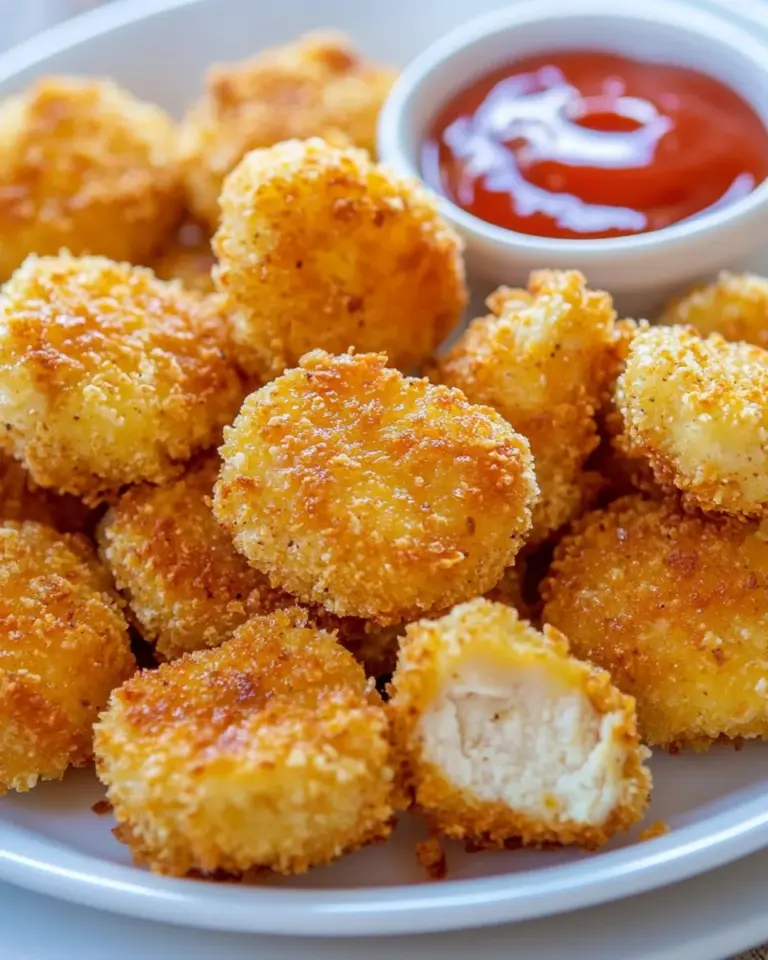 Homemade Baked Chicken Nuggets Recipe photo