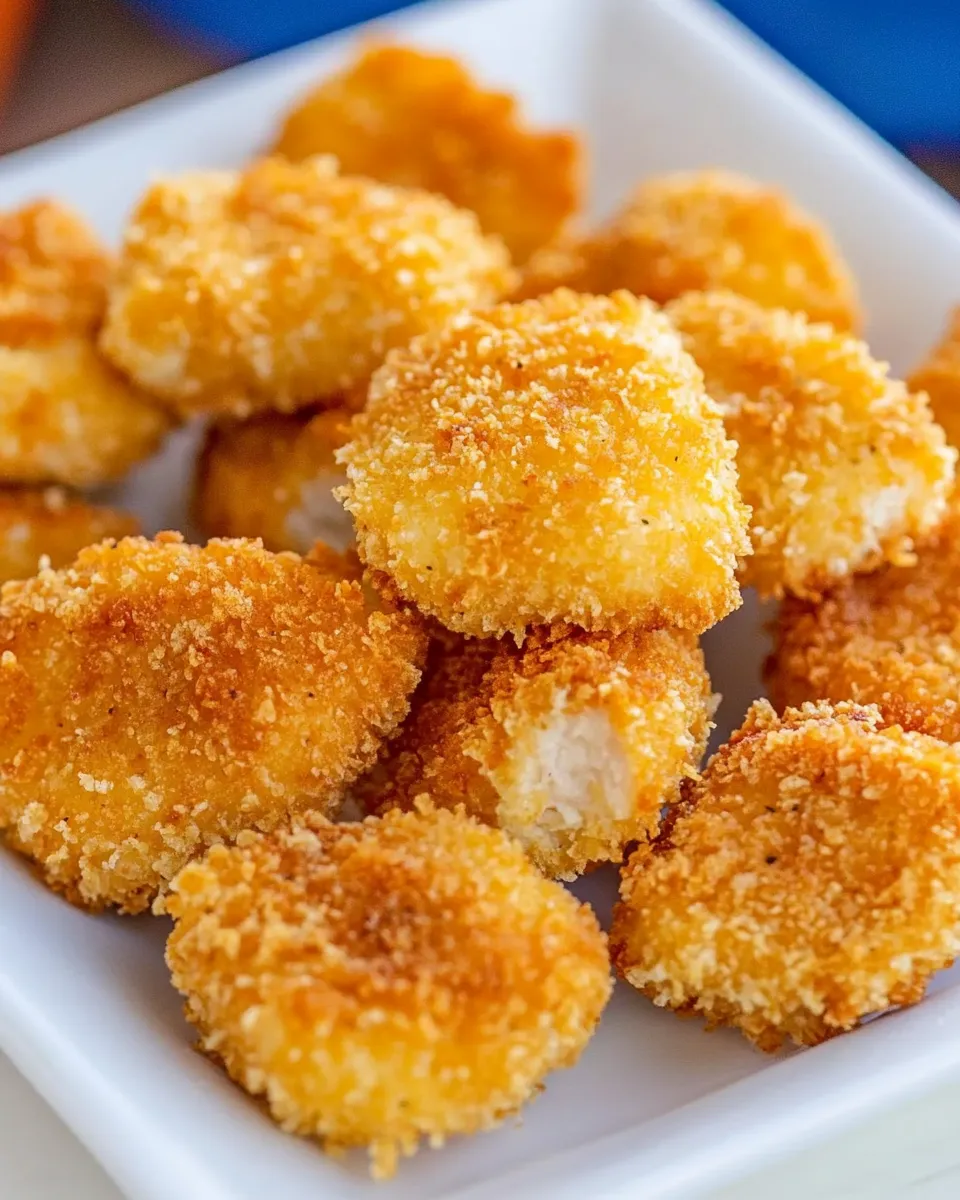 Classic Baked Chicken Nuggets Recipe image