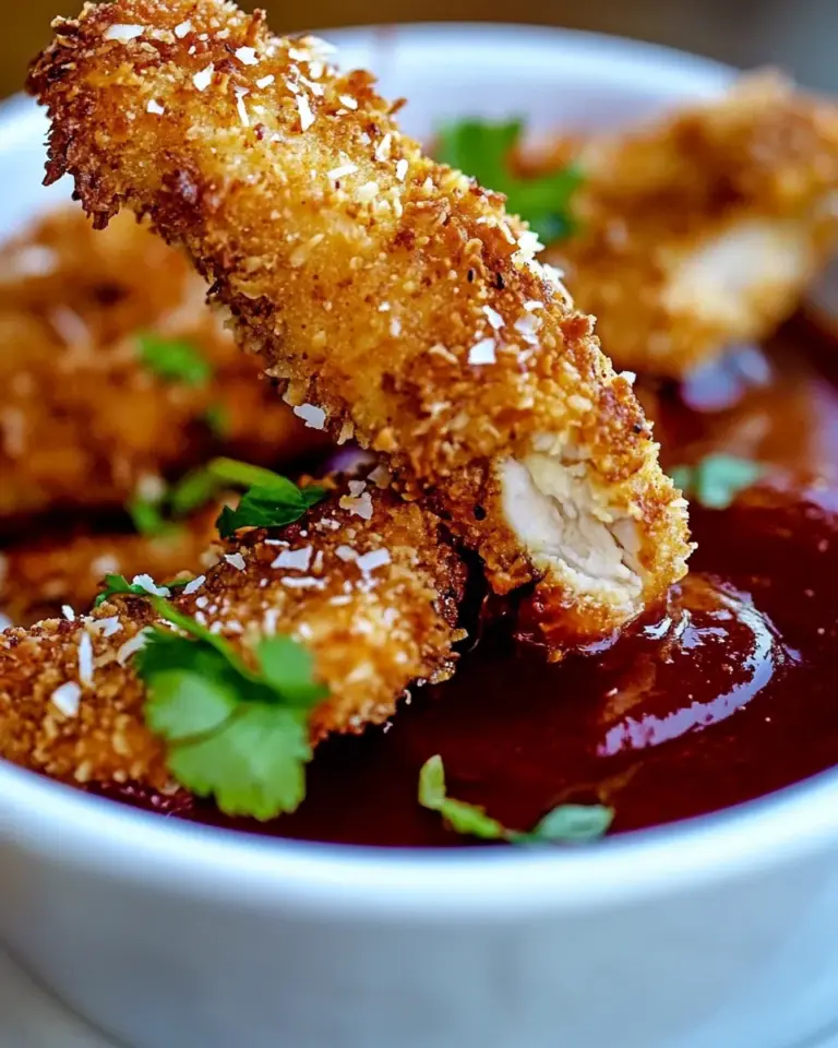 Homemade Baked Coconut Chicken Strips photo