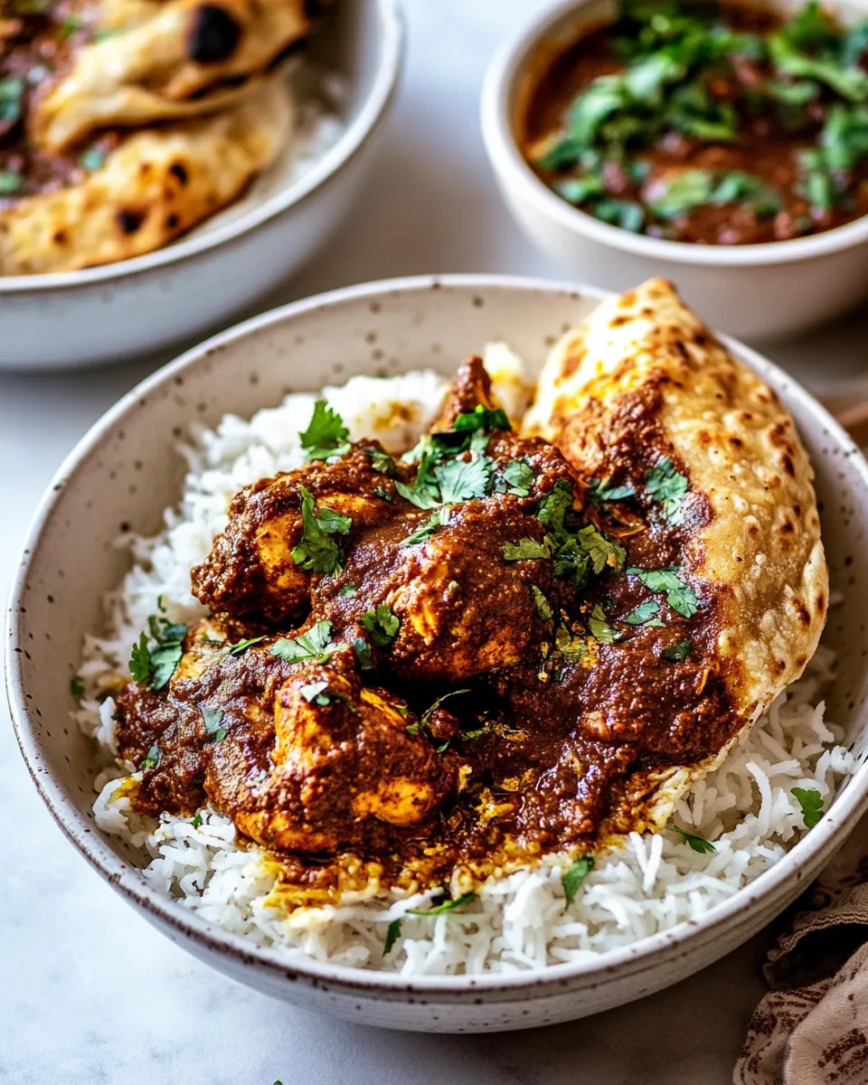 Classic Baked Coconut Chicken Tikka Masala. recipe image