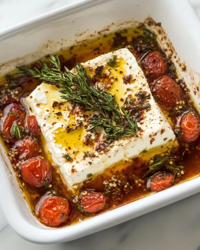 Easy Baked Feta Cheese photo