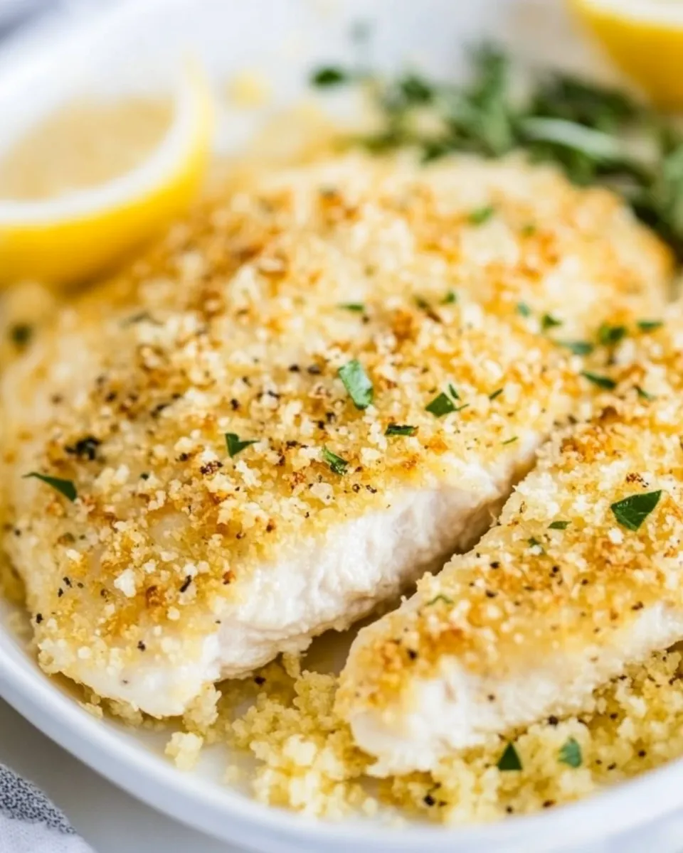 Quick Baked Parmesan-Crusted Chicken recipe photo