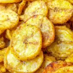 Homemade Baked Plantain Chips photo