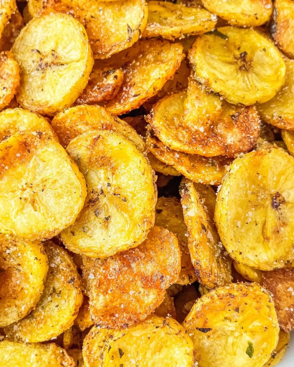 Classic Baked Plantain Chips image