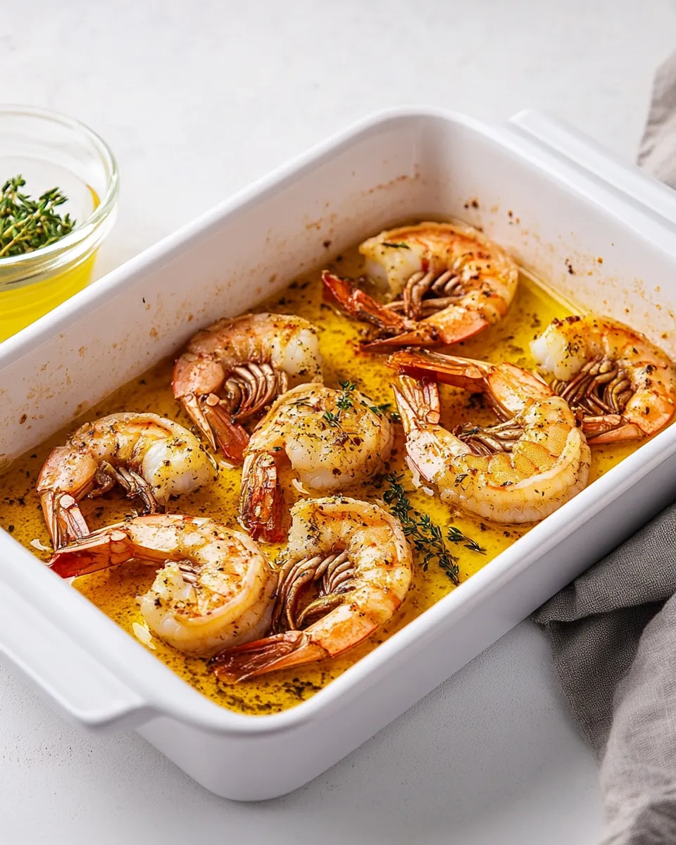 Homemade Baked Shrimp photo