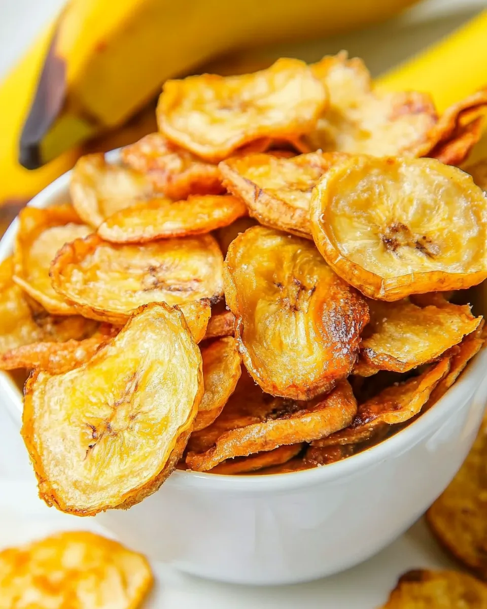 Delicious Banana Chips dish photo