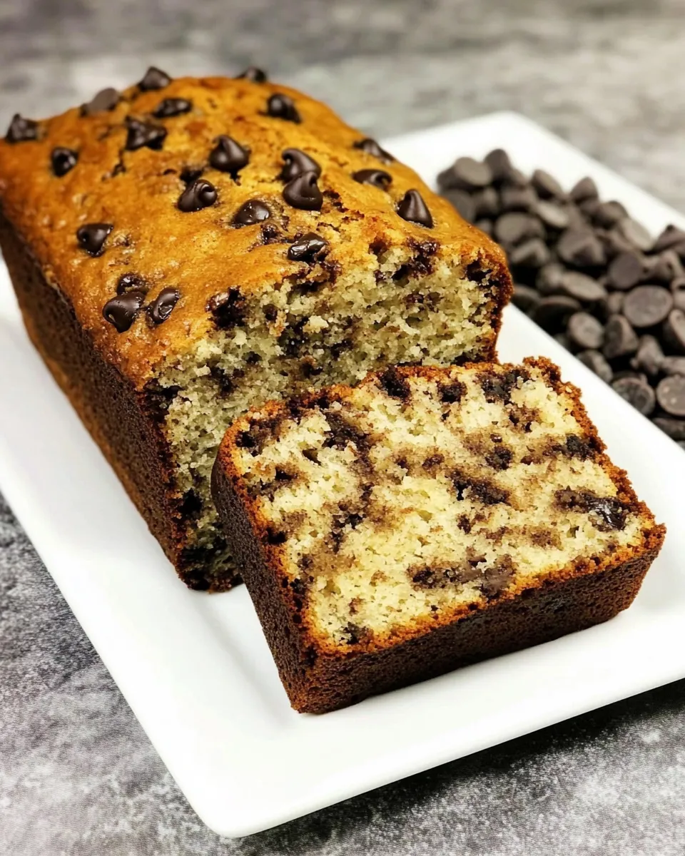Easy Banana Chocolate Chip Bread recipe photo
