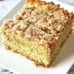 Homemade Banana Coffee Cake with Streusel Topping photo