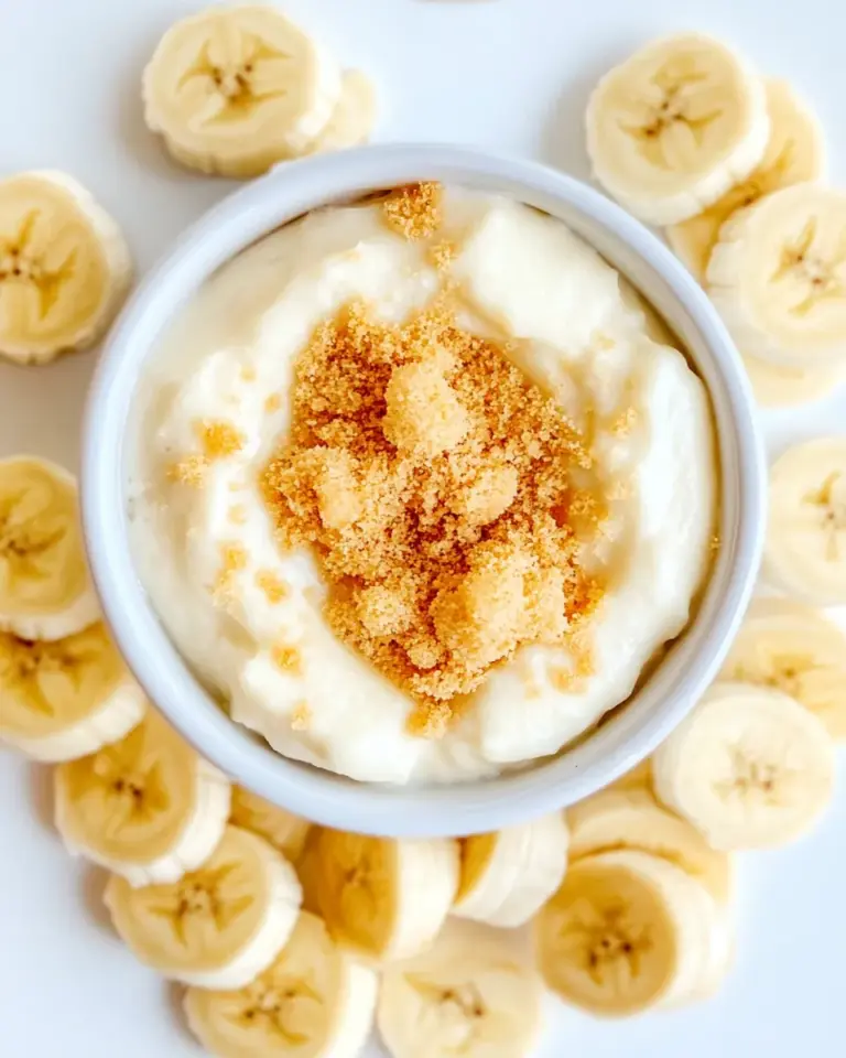 Homemade Banana Pudding Dip photo