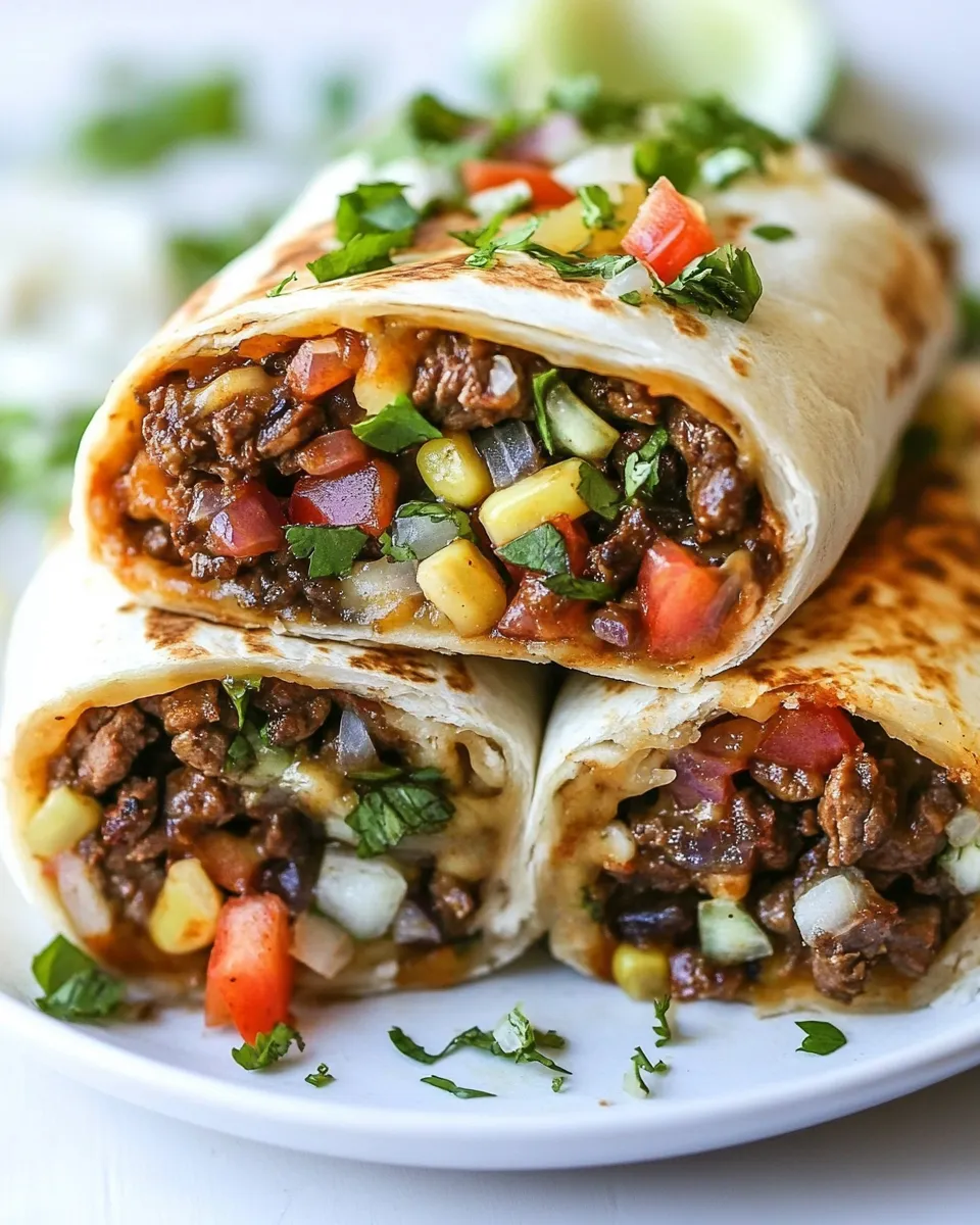 Classic Beef Burrito Recipe image
