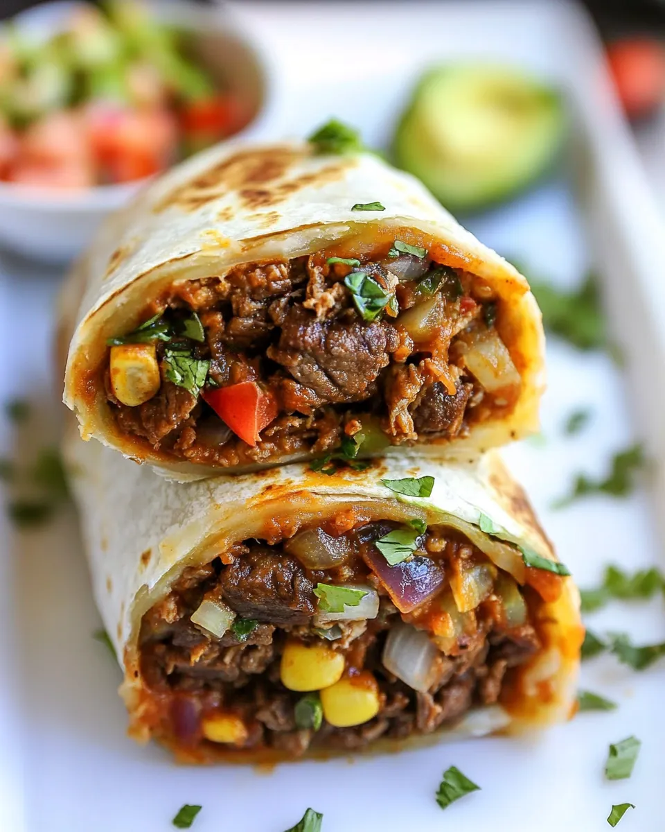 Delicious Beef Burrito Recipe picture
