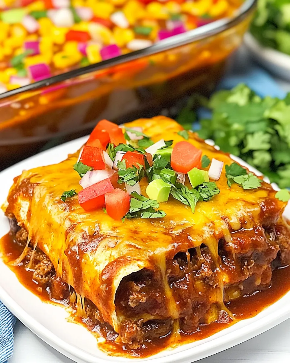 Homemade Beef Enchilada Bubble Up photo