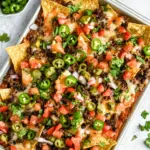 Easy Beef Sheet Pan Nachos Recipe photo