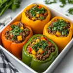 Homemade Beef Stuffed Peppers photo