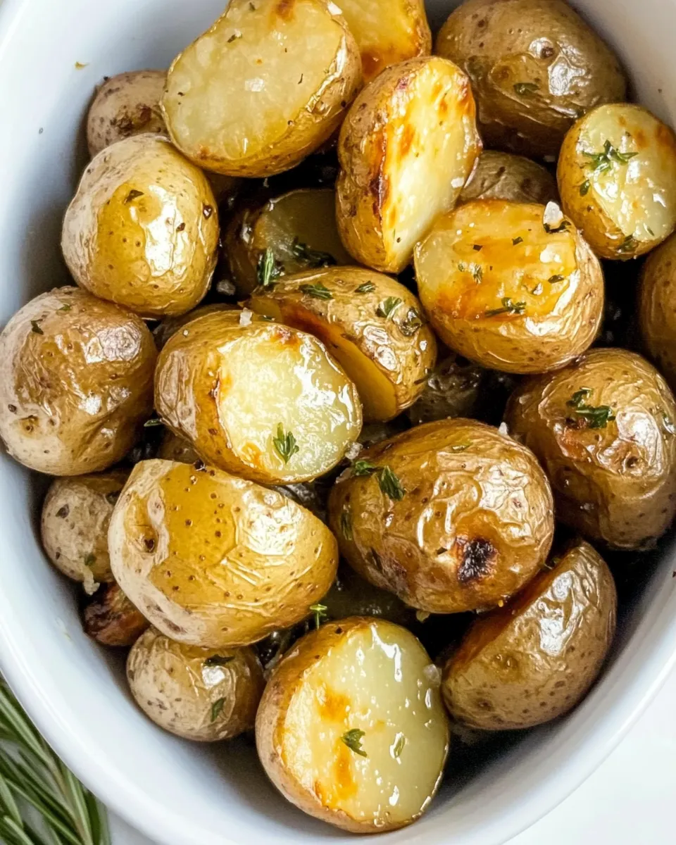 Delicious Best Air Fryer Baby Potatoes (Mini / Small Variety) image