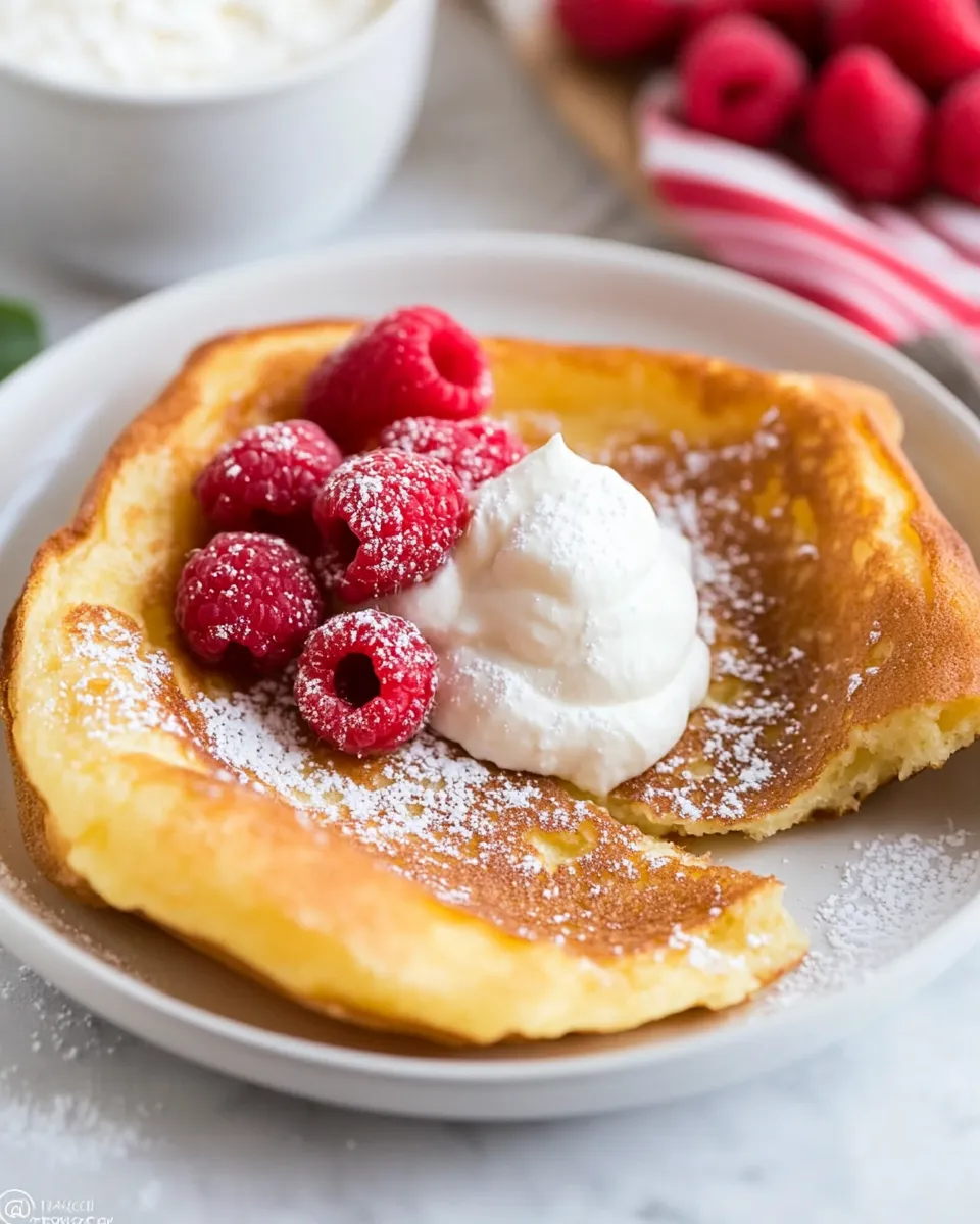 Delicious Best Dutch Baby Pancake Recipe recipe photo