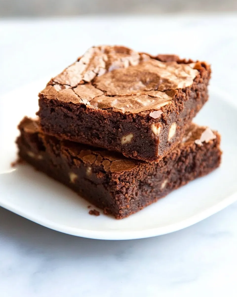 Homemade Best Ever Fudge Brownies photo