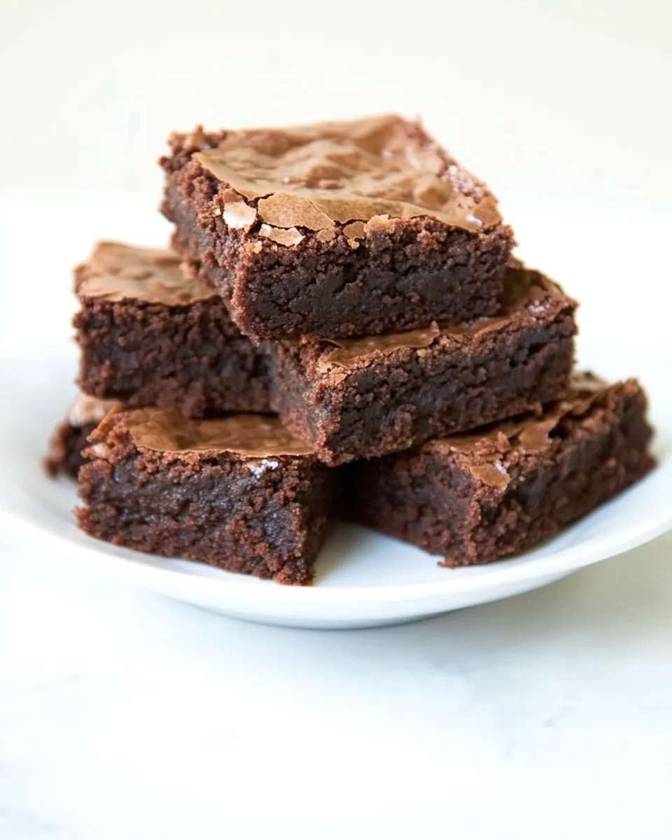 Easy Best Ever Fudge Brownies recipe photo
