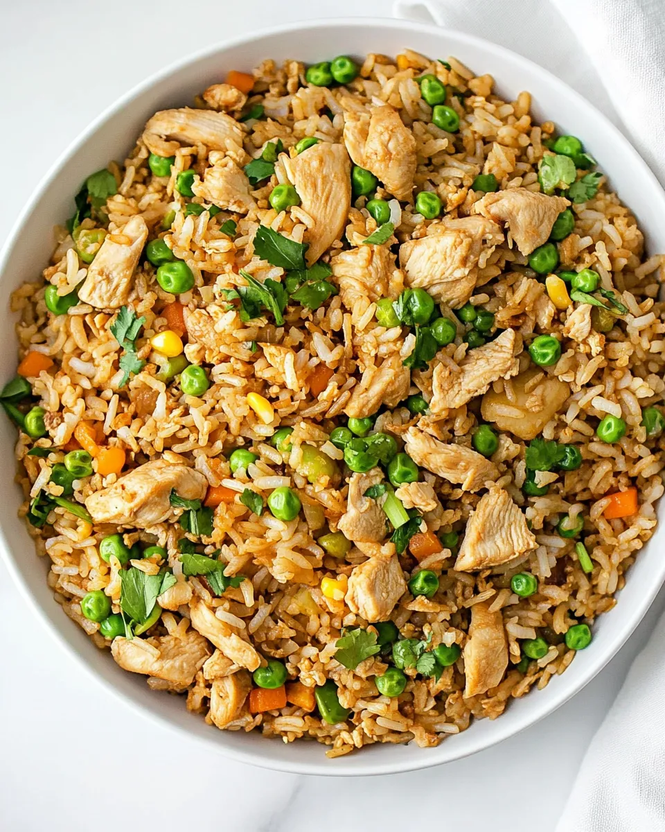 Quick Better than Takeout Chicken Fried Rice recipe photo