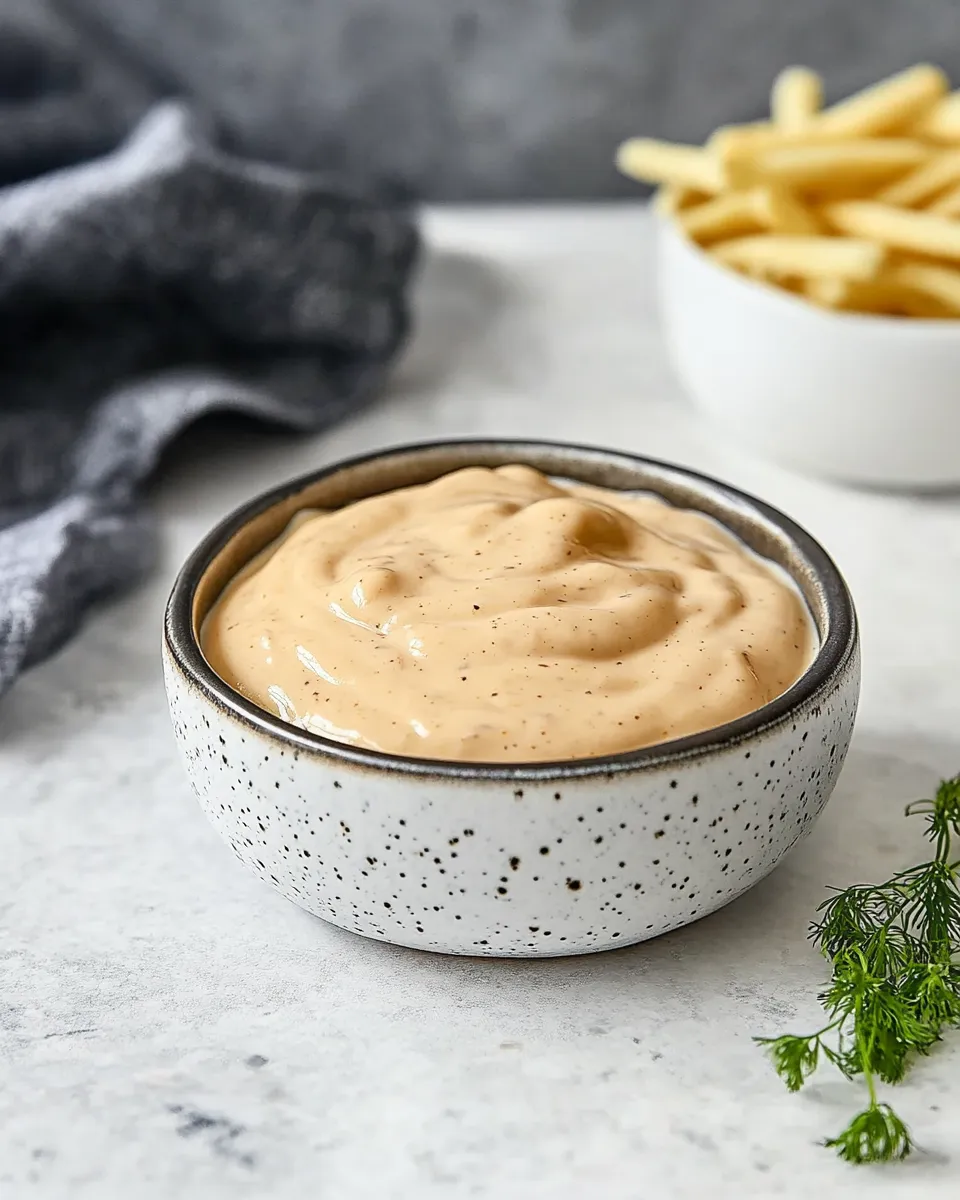 Easy Big Mac Sauce Recipe shot