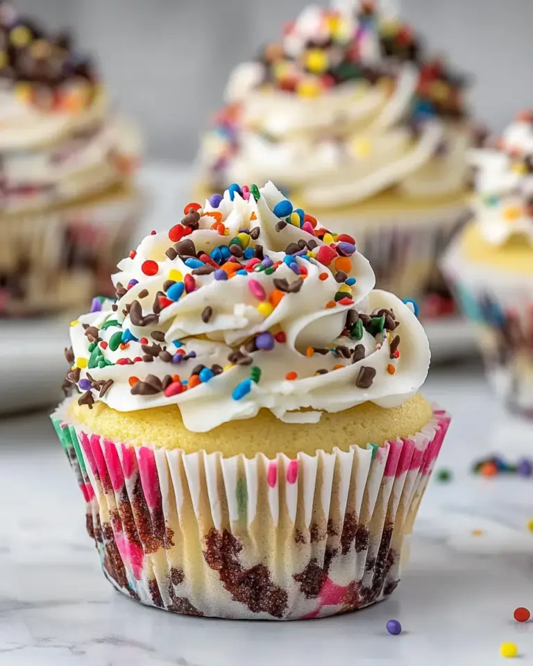 Homemade Birthday Cupcakes photo