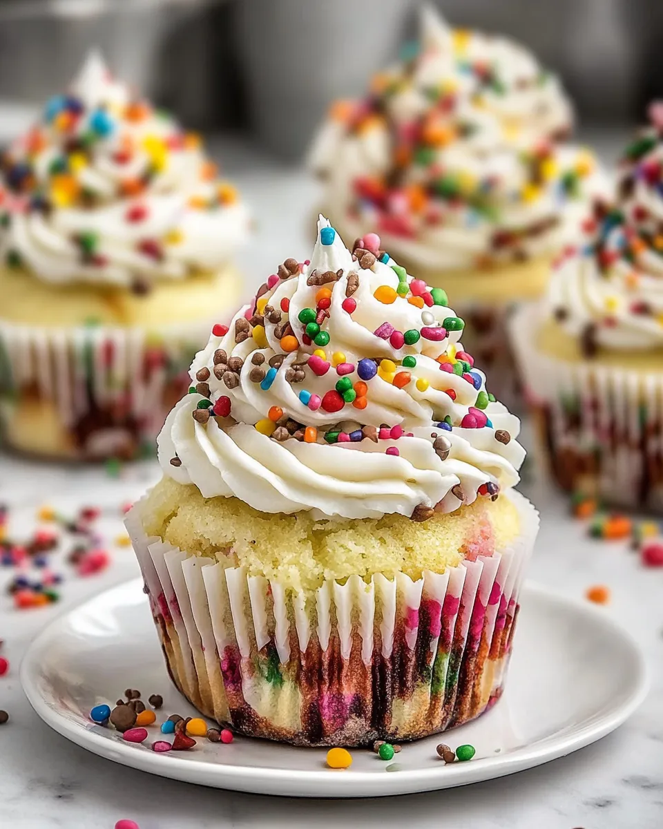 Classic Birthday Cupcakes image