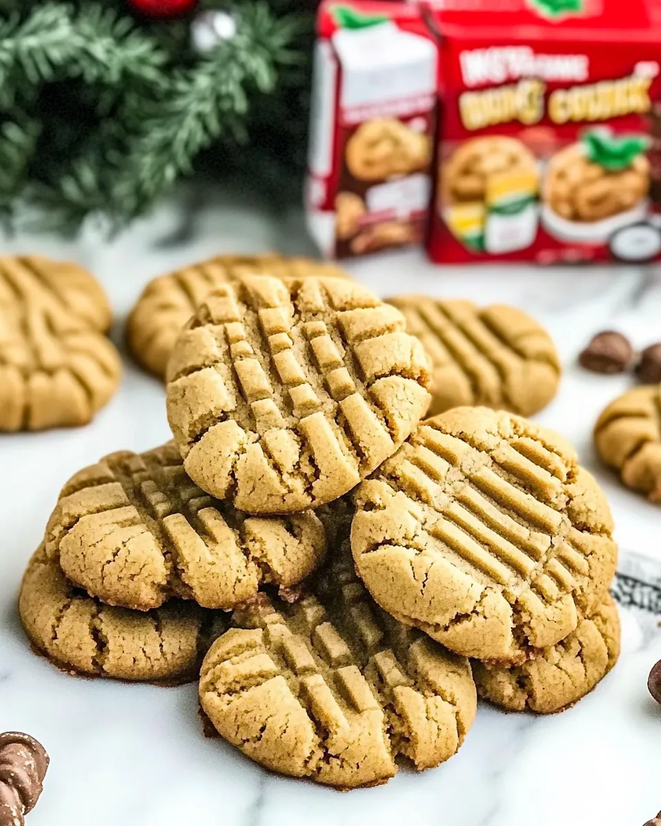 Quick Bisquick Peanut Butter Cookies recipe photo