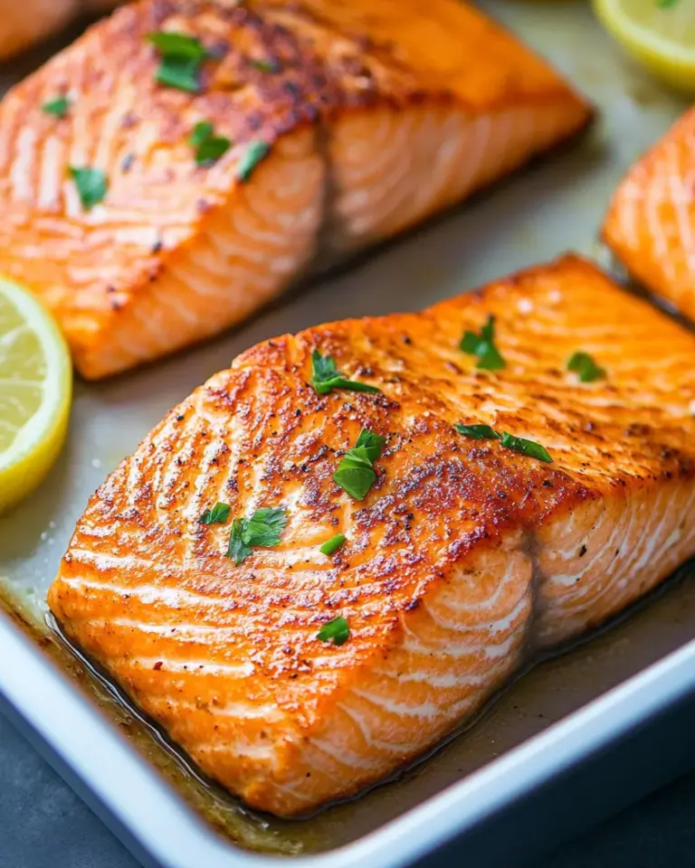 Homemade Broiled Salmon Recipe photo