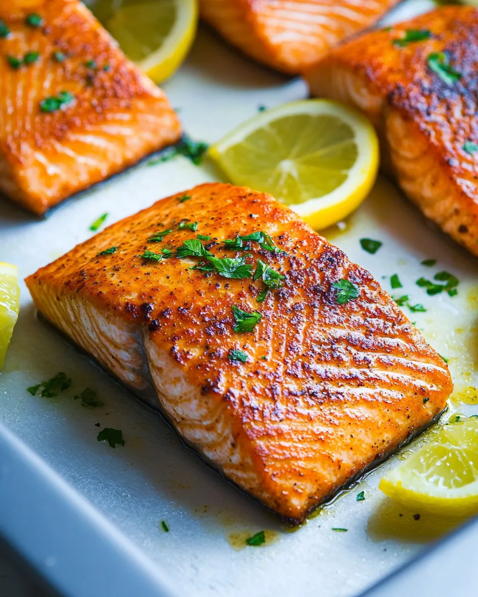 Quick Broiled Salmon Recipe recipe photo