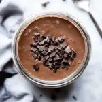 Homemade Brownie Batter Overnight Oats photo
