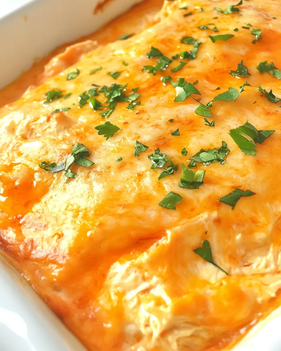 Classic Buffalo Chicken Dip (No Ranch) Recipe image