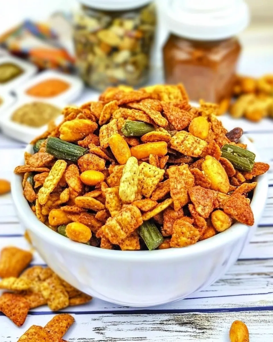 Easy Buffalo Ranch Snack Mix image