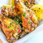 Homemade Buffalo Wild Wings Lemon Pepper Wings photo