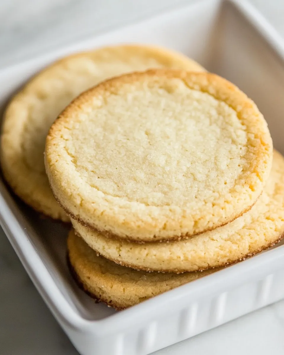 Easy Butter Cookies Recipe shot