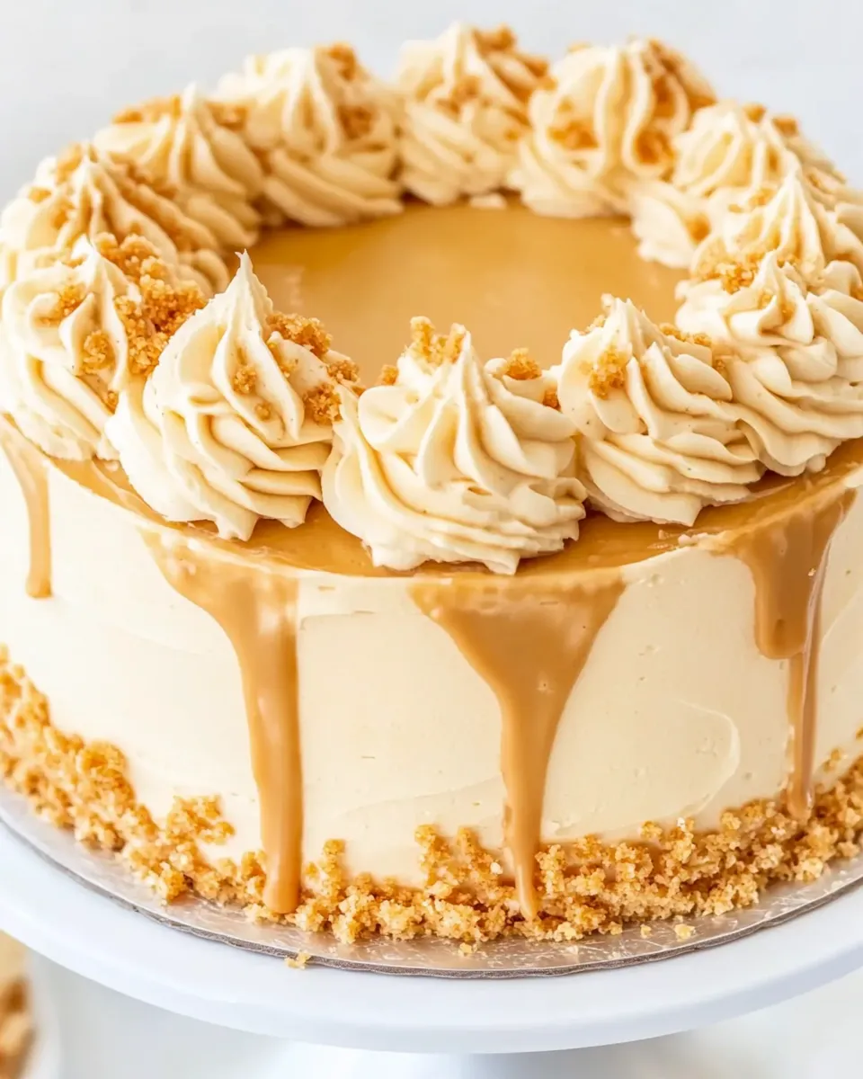 Homemade Butterscotch Cake photo