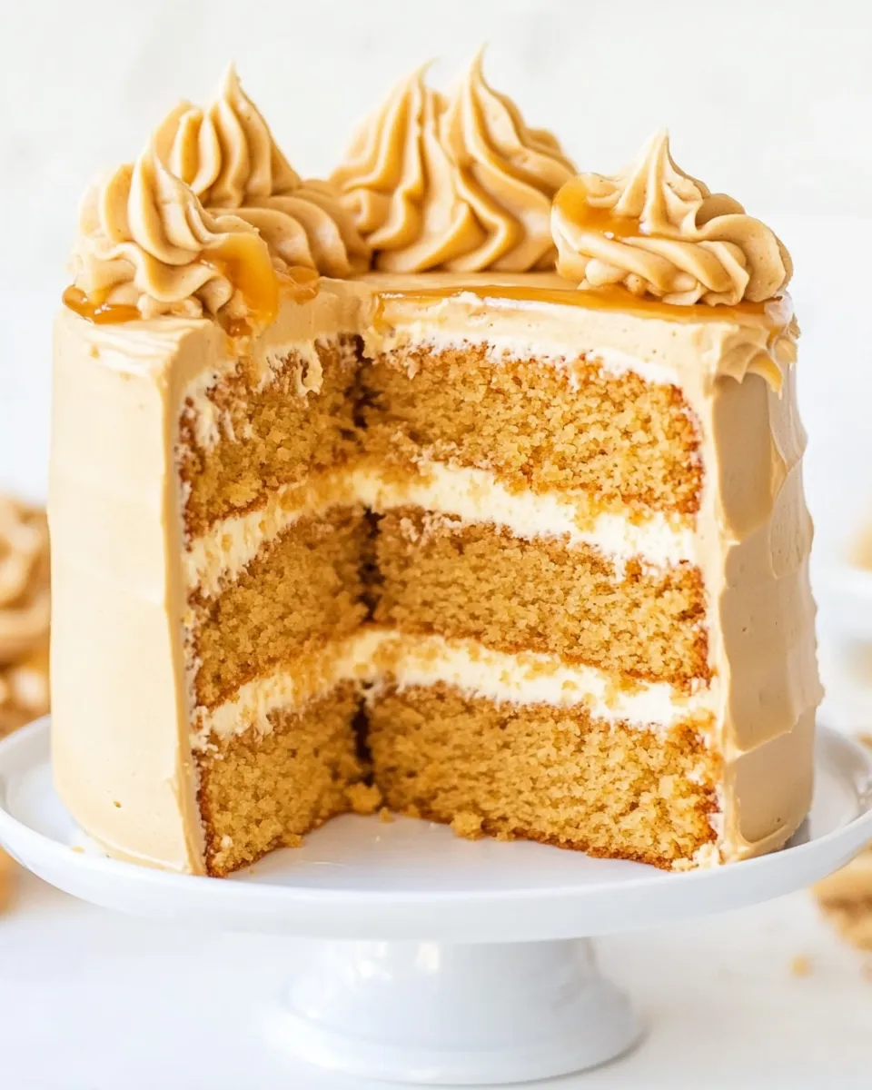 Classic Butterscotch Cake image