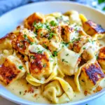 Homemade Caesar Chicken Tortellini (Lightened Up) photo