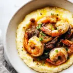 Easy Cajun Honey Butter Shrimp and Grits photo