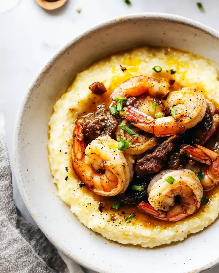 Easy Cajun Honey Butter Shrimp and Grits photo