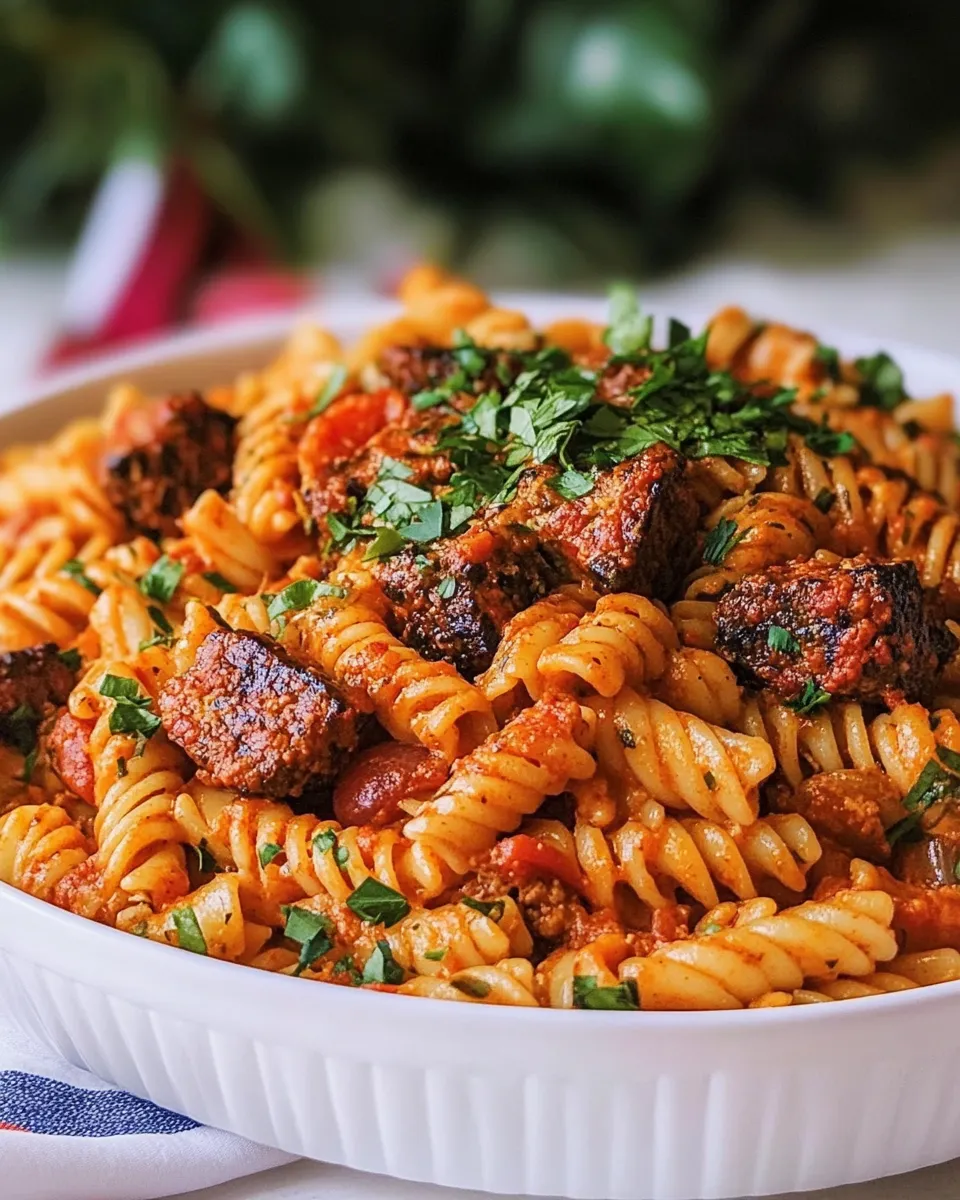 Easy Cajun Pasta recipe photo