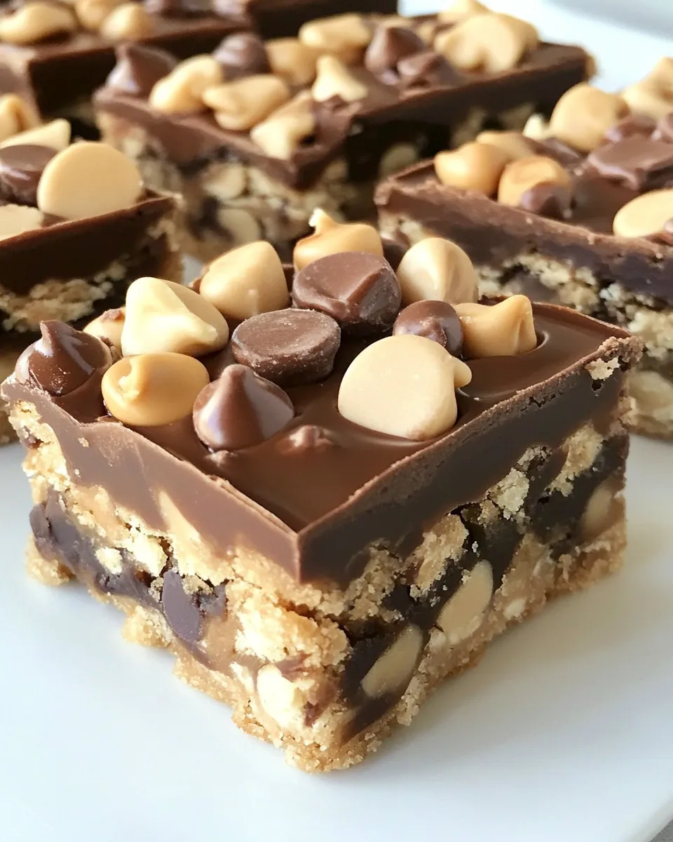 Homemade Candy Bar Cookie Bars photo
