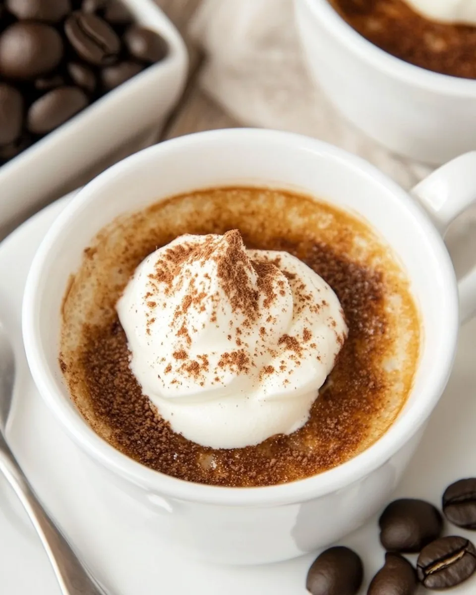 Delicious Cappuccino Crme Brle plate image