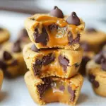 Homemade Caramel-Stuffed Chocolate Chip Cookie Cups photo