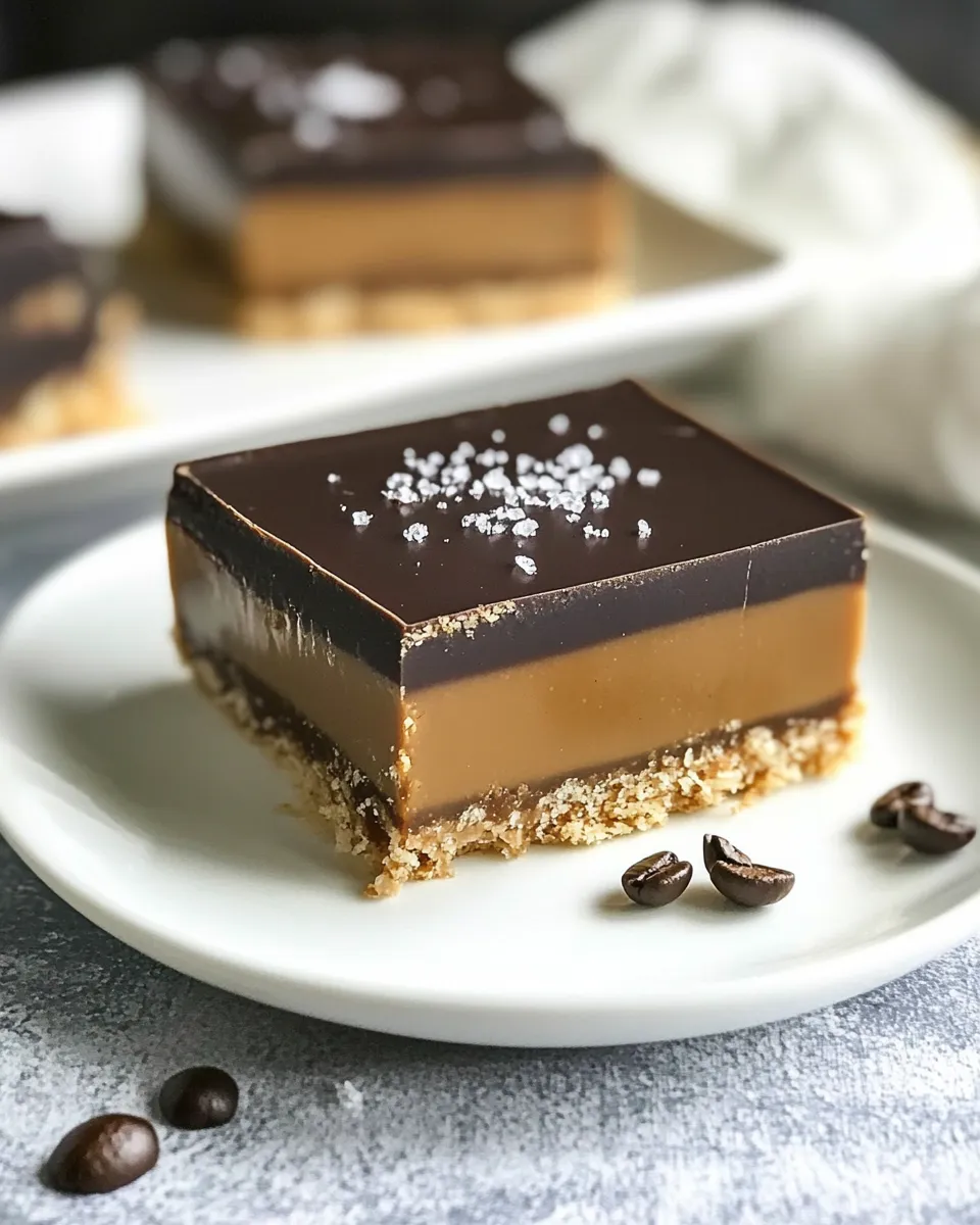 Homemade Caramel Espresso Bars photo
