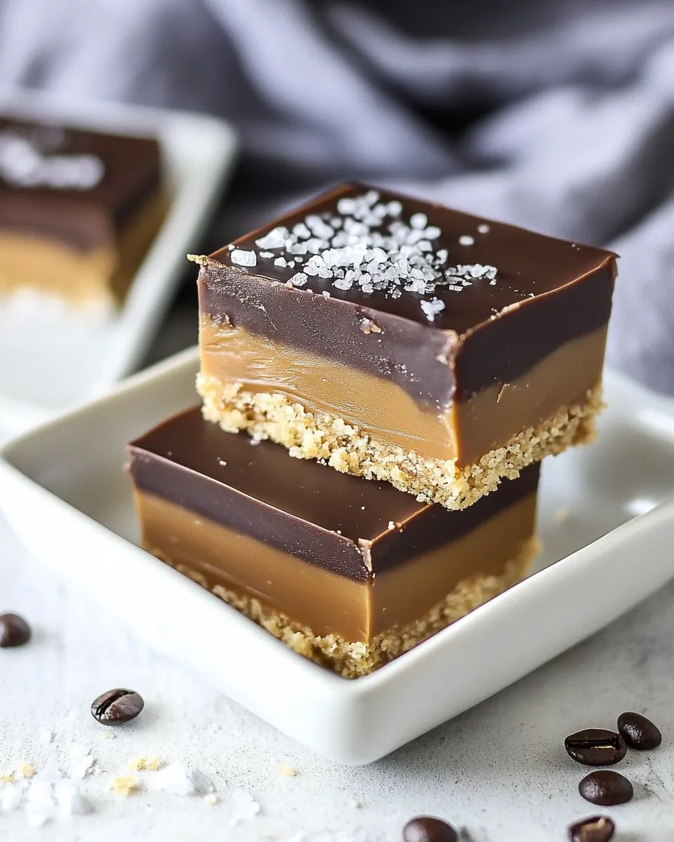 Easy Caramel Espresso Bars recipe photo